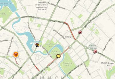 Как Waze отображает пробки? (а так же Google, Waze Win)